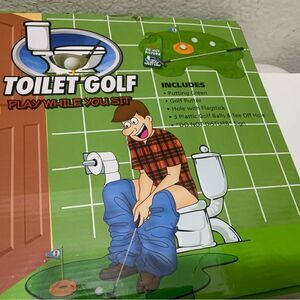 New! Toilet Golf game